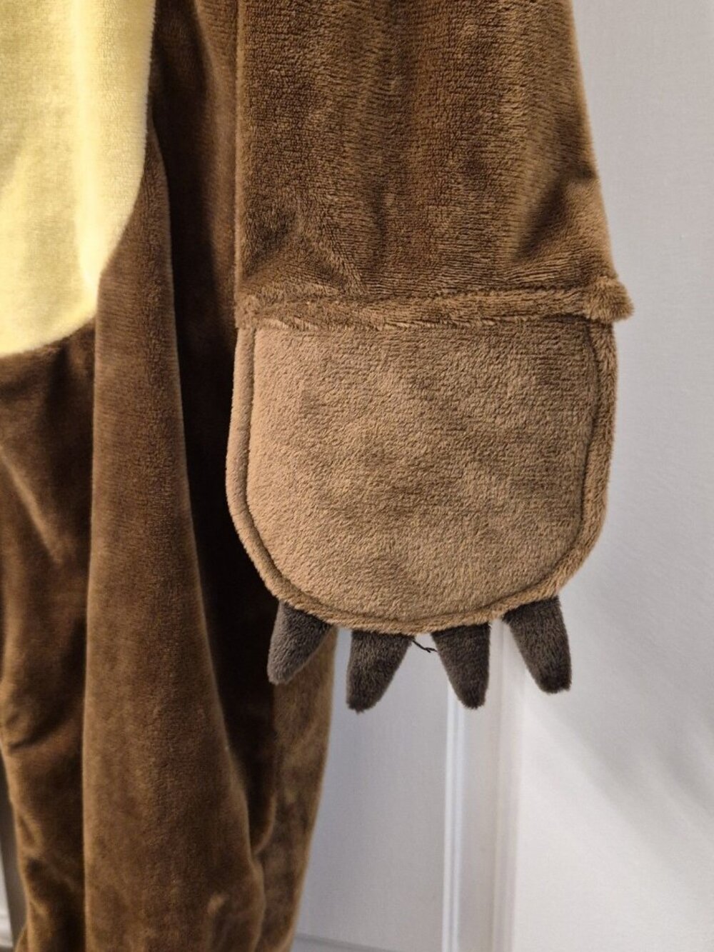 Masha and the Bear Toddler Costume Size 2T Warm Fuzzy Hooded Dress Up - Picture 5 of 10